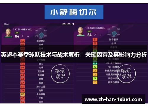 英超本赛季球队技术与战术解析：关键因素及其影响力分析
