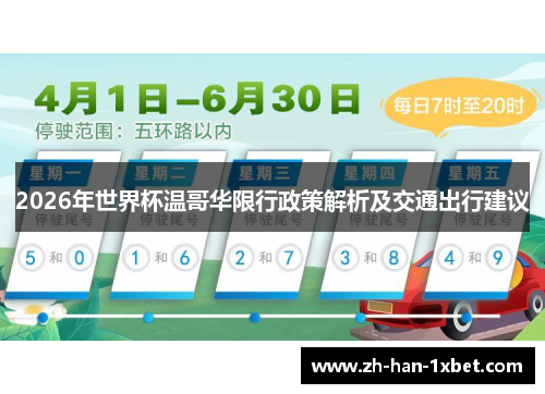 2026年世界杯温哥华限行政策解析及交通出行建议